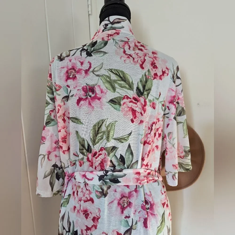 Show Me Your Mumu Floral Coverup Robe Coastal Cowgirl Romantic Beachy Chic